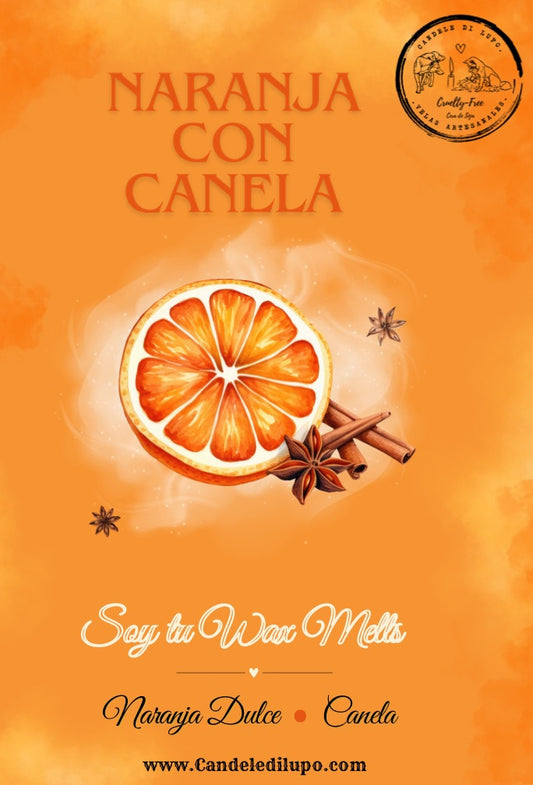 Wax Melt “Naranja y Canela”